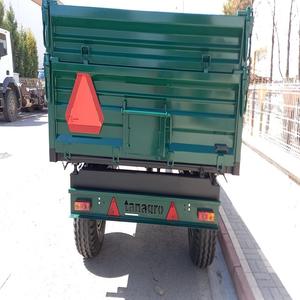 Remorque agricole de haute qualité à 4 roues, 3-10 tonnes, remorque à benne basculante en stock, équipement de tracteur - Product Image 3