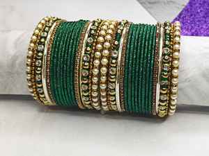 Elegante diseño hecho a mano brazaletes de novia conjuntos para niñas al por mayor nueva llegada brazaletes multicolores para mujeres boda personalizado PK - Product Image 3