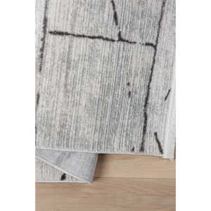 Terciopelo KD002 Gris Grande Rectangular Alfombra hecha a máquina Alfombra de alta calidad con textura suave para sala de estar y dormitorio - Product Image 1