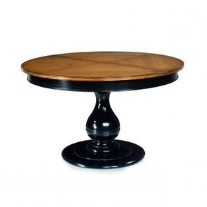 Support à gâteau rond sur pied en bois d'acacia fait à la main avec motifs, passe au lave-vaisselle, pour servir des gâteaux et des fruits - Product Image 3