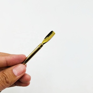 Pousse-cuticules double face en acier inoxydable de qualité chirurgicale, doré, de haute qualité, pour une coupe précise des cuticules - Product Image 6