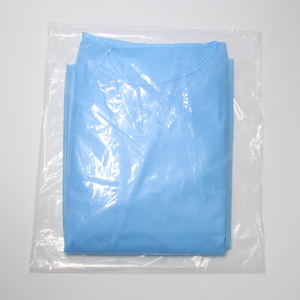 Gaun Bedah Sekali Pakai Steril dengan Pengelasan Panas Ultrasonik Standar Biru SMS yang Disesuaikan OEM untuk Penggunaan Dokter Medis di Rumah Sakit - Product Image 6