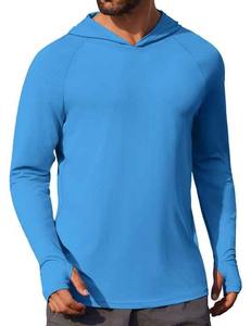 Vente en gros de Upf50 + Sweat à capuche de pêche Protection Uv Respirant Maillot de pêche à manches longues Tops Gear Manufacturer Private Label - Product Image 2