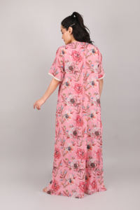 Vestido de noche largo de estilo moderno para mujer, ropa de dormir Sexy de algodón suave de secado rápido, transpirable, suave para todas las estaciones - Product Image 4