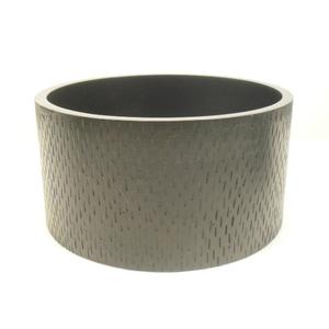 Bol de service en bois 2 tons à texture lisse, parfait pour la décoration de cuisine. - Product Image 3