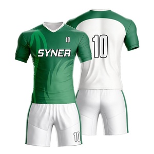 Conjuntos de camisetas de fútbol transpirables personalizadas, uniformes de entrenamiento de fútbol personalizados con ropa deportiva con impresión por sublimación - Product Image 2
