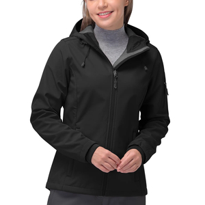 Femmes hiver vêtements de plein air 3 couches Softshell vestes randonnée Polyester fermeture éclair randonnée porter longue vers le bas Parka manteaux 2026 - Product Image 5