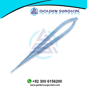 Instrumentos quirúrgicos oculares oftálmicos de microtijera de acero inoxidable ocular | Instrumentos médicos manuales con certificación CE - Product Image 4