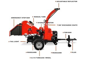 Compre un nuevo motor original de 7 pulgadas, 750cc, 25hp, bicilíndrico, con arranque eléctrico, a gasolina, modelo DCH7, rojo, con 3 años de garantía. - Product Image 5