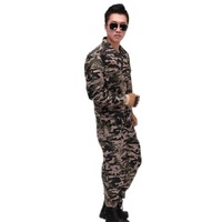 Uniforme tactique Offre Spéciale sur mesure respirant à manches longues Camouflage combinaison d'entraînement tissu de toile tissé imperméable