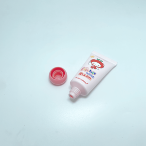 Envase de Tubo de Plástico PE para Pasta Dental Infantil, Orificio de 1.5, 2 y 5 mm, Tapa de Rosca de Aluminio, Sellado en Extremo, Diseño de Pez Animado Personalizado - Product Image 4