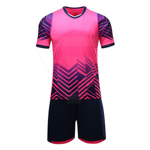 Maillots de football personnalisés en sublimation, nouvelle saison, vente en gros, unisexe, couleur personnalisée, 100% polyester, logo et design personnalisés, service OEM - Product Image 4