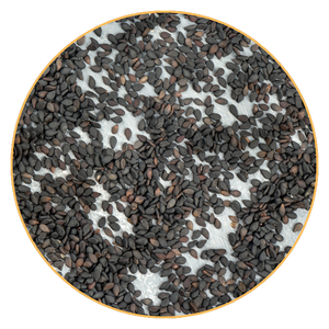 Graines de sésame noir 100% naturelles, grillées, qualité supérieure, taille 1-3,5 mm, meilleur prix par 1 kg, fraîches, provenant directement de feuilles brutes d'Inde - Product Image 1