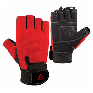 Guantes de Gimnasio Unisex de Neopreno y Cuero, Ligeros, Duraderos, Ajustables, para Levantamiento de Pesas, Talla Personalizable para Adultos - Product Image 3