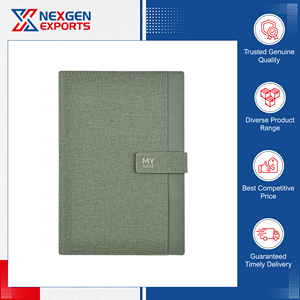 Worldwide Selling Outstanding Quality Eco-Friendly Paper Leather Hardcover 100 Sheets Custom Printed Wholesale Promotional <b>Diary</b> - Product Image 2