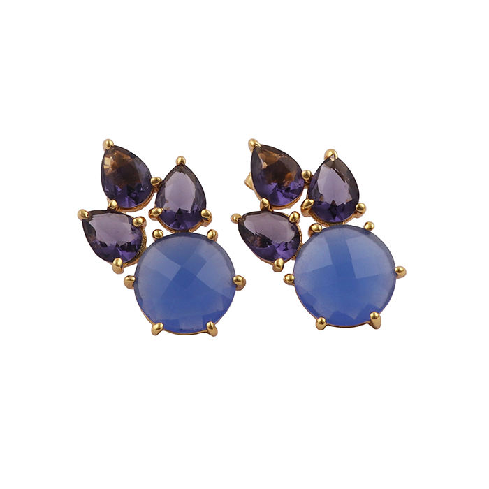 สีม่วง, สีฟ้า