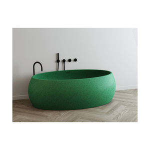 Bañera acrílica de forma rectangular estándar de Hotel Bañera de baño de superficie sólida - Product Image 1