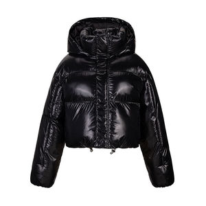 Chaqueta Corta Acolchada de Moda para Mujer, Chaqueta Acolchada Ligera Personalizada al por Mayor para Mujer con Servicio OEM - Product Image 1