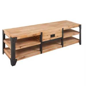 Meuble TV classique en bois de manguier massif vintage le plus exigeant pour la maison, support pour meubles de salon, meilleurs meubles pour télévision - Product Image 1