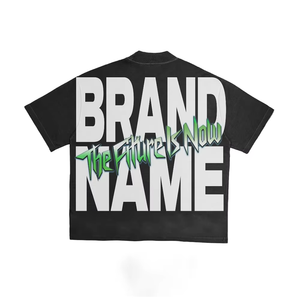 Camiseta de algodón de verano de moda para hombres Drop Shoulder Vintage Boxy Fit recortada de gran tamaño transpirable Jersey DTG estampado frontal Plus - Product Image 4