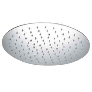 Moderno cabezal de ducha de acero de 20 cm de diámetro para baño y sanitarios - Product Image 1