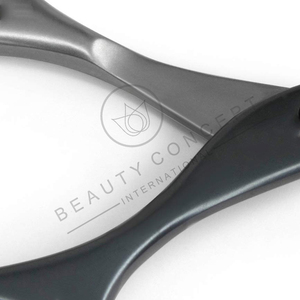 Ciseaux de manucure en acier inoxydable de 3.5mm d'épaisseur Ciseaux à ongles incurvés Ciseaux à cuticules noirs Concept de beauté International Respectueux de l'environnement - Product Image 4