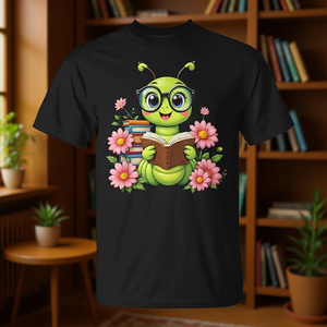 Disfraz de gusano de la lectura Kawaii para el Día Mundial del Libro, camiseta de disfraz de gusano de la lectura para uso promocional - Product Image 3