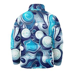 OEM logotipo personalizado al aire libre cálido invierno Puffer chaquetas de los hombres puffer chaqueta-naranja chaqueta al aire libre - Product Image 6