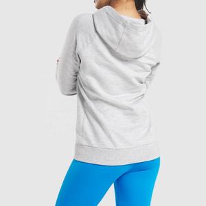 Sudadera con capucha unisex personalizada OEM, diseño de moda para hombres y mujeres, venta al por mayor, estilo Hip Hop, logotipo bordado, tejido de punto frontal para otoño - Product Image 2