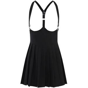 Mujeres talla 4XL Sexy JK uniforme traje Slim American Sugar Spicy Girls estilo universitario uniforme conjunto camisa blanca + Correa Falda plisada - Product Image 2