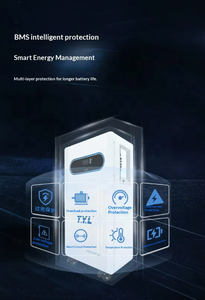 แบตเตอรี่ LiFePO4 แบบแยกส่วน 51.2V/48V 5KWH 200Ah/300Ah สำหรับระบบกักเก็บพลังงาน<span class=keywords><strong>แสงอาทิตย์</strong></span> พร้อมหน้าจอ LCD แสดงผล รองรับ CAN รับประกัน 5 ปี - Product Image 2