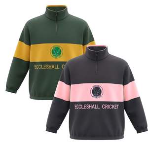 Chaquetas de Forro Polar Transpirables de Secado Rápido de 260 Gramos con Cuello Acanalado, Cremalleras Metálicas Interiores, 100% Poliéster - Product Image 6