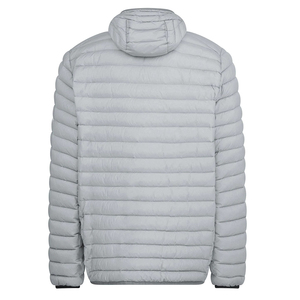 แจ็กเก็ตปลาปักเป้าสีเทาสีทึบสำหรับผู้ชายแจ็กเก็ตผ้าฝ้ายระบายอากาศได้ดีขนาดพลัสไซส์ออกแบบโลโก้ได้ตามต้องการ - Product Image 6