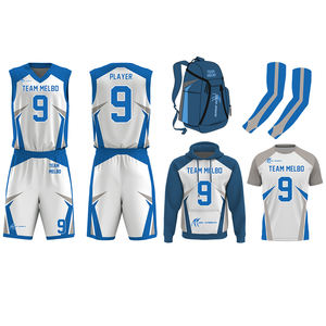 Tenues de basketball personnalisées par sublimation, vêtements de basketball, patch d'équipe, design tendance, ensemble de basketball personnalisé pour hommes - Product Image 3