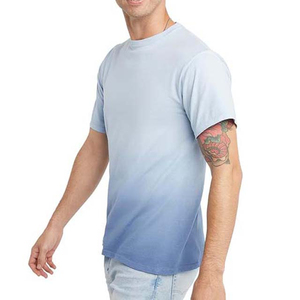 เสื้อยืดลำลองเข้ารูปสำหรับผู้ชายเสื้อยืดลำลองน้ำหนักเบาลายพื้นปรับแต่งได้ตามต้องการ200 - Product Image 3