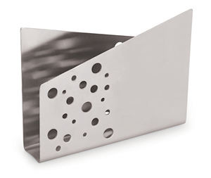 Support à Serviettes en Acier Inoxydable Finition Mate Écologique & Durable Style Classique Lavable au Lave-Vaisselle pour Restaurant ou Hôtel - Product Image 1