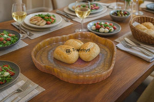 Bandeja de Resina de Diseño Premium para Servir en Fiestas, Cenas y Hogares de Lujo Tradebyd - Product Image 2