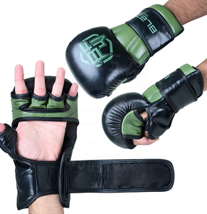 Gants d'entraînement MMA OEM Gants MMA de haute qualité Gants MMA en cuir respirant - Product Image 1