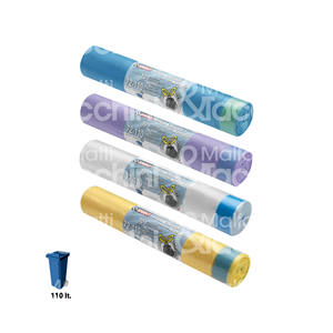 Bolsas de basura con asas. Para la recogida de residuos por separado, sin goteo, ecológico, regenerado, reciclable. Para contenedores. - Product Image 1