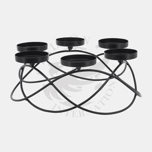 Candelabro de Navidad de Lujo de Acero Inoxidable Chapado en Latón, Portavelas, Hecho a Mano, Duradero, Decoración del Hogar - Product Image 2