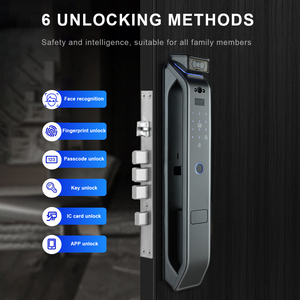 Cerradura inteligente automática tuya con huella dactilar seguridad de puerta de casa <span class=keywords><strong>precio</strong></span> de fábrica wifi - Product Image 5