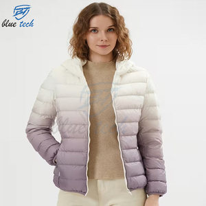 High Quality Women Knitted Puffer Jacket <b>Winter</b> Warm Lightweight <b>Quilted</b> Coat Wholesale Custom Logo & Design Print - Product Image 1