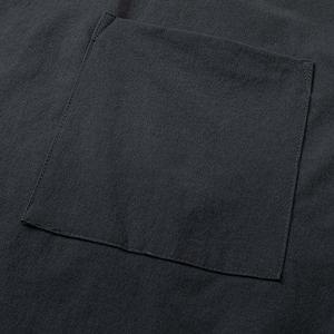 เสื้อยืดผ้าฝ้าย100% สำหรับผู้ชายขนาดใหญ่พิเศษเสื้อคอกลมทรงหลวมแบบเรียบ - Product Image 3