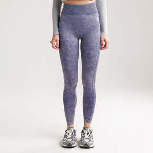 Leggings sans couture taille haute bleu ultime en Spandex/Nylon, logo personnalisé, taille XXL, élastiques, respirants, effet ventre plat, adaptés aux grandes tailles - Product Image 2