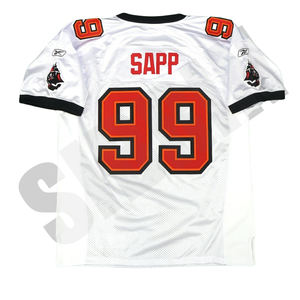 Camiseta de fútbol americano Unisex con estampado personalizado de fábrica Premium, camiseta de fútbol americano juvenil con malla de ojo de buey - Product Image 2