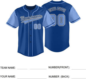 เสื้อยืดผ้าฝ้าย100% สำหรับผู้ชายเสื้อซอฟต์บอลพิมพ์ลายเสื้อเบสบอลพิมพ์ลายแบบหลวม - Product Image 5