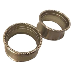 Anneau de serviette en laiton forme décorations rondes fournitures à manger vaisselle hôtel ronds de serviette fabricant en gros fabriqué en inde - Product Image 1