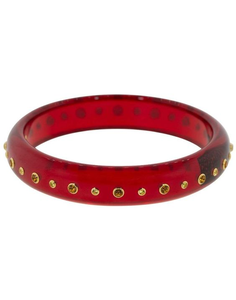 Bracelet en résine artisanale Bijoux ethniques exquis pour femmes Matériau léger artistique élégant et design avant-gardiste - Product Image 2