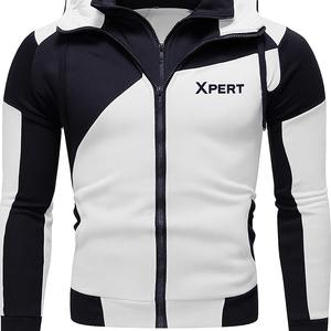 OEM/ODM Sports Zipper Hoodie with <b>Bib</b> Collar Custom Logo <b>Training</b> & Streetwear Jacket Unisex Activewear Low MOQ Wholesale - Product Image 5