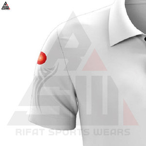 เสื้อยืดผู้ชายไซส์ใหญ่ ผ้าฝ้ายใยไผ่คุณภาพสูง ระบายอากาศได้ดี พิมพ์ลายแบบซับลิเมชั่น ดีไซน์ปรับแต่งได้ แขนสั้น สีพื้น - Product Image 5